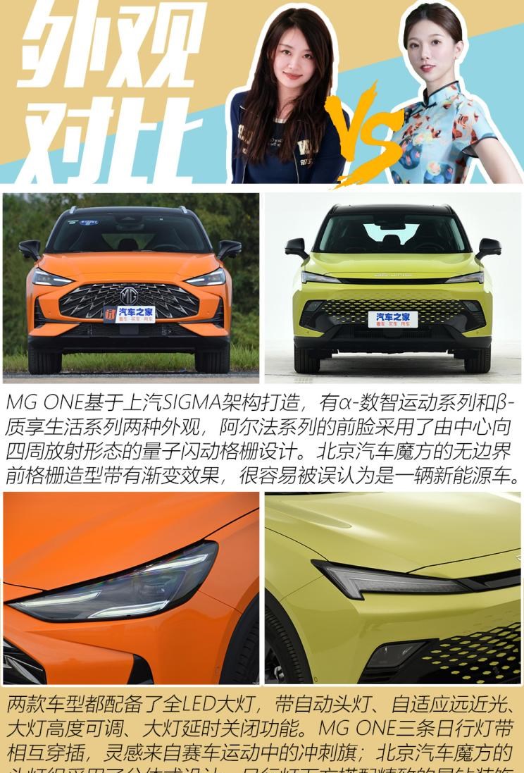  北京汽车,魔方,名爵,MG ONE