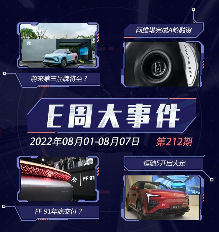  零跑汽车,零跑T03,阿维塔,阿维塔11,Faraday Future,FF 91,恒驰,恒驰5,蔚来,蔚来EC6