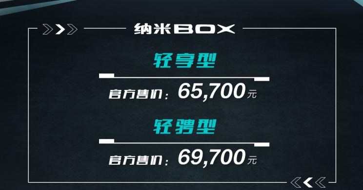  东风EV新能源,纳米BOX