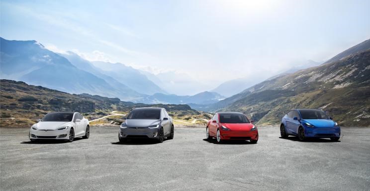  特斯拉,Model Y,Model 3,Model X,Model S