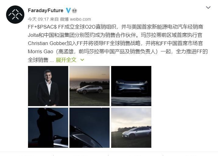  Faraday Future,FF 91