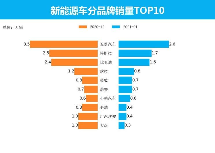  特斯拉,Model Y,Model 3,MINI,MINI,欧拉,欧拉黑猫,五菱汽车,宏光MINIEV,比亚迪,汉