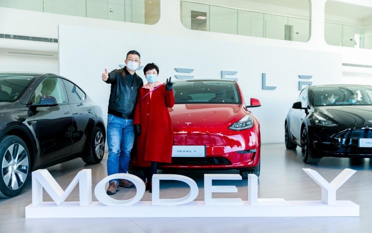  特斯拉,Model Y,Model 3,路虎,发现,比亚迪,汉