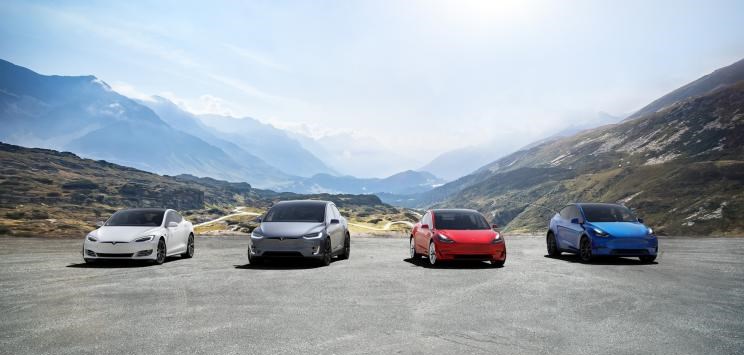  特斯拉,Model X,Model S,Model 3,Model Y